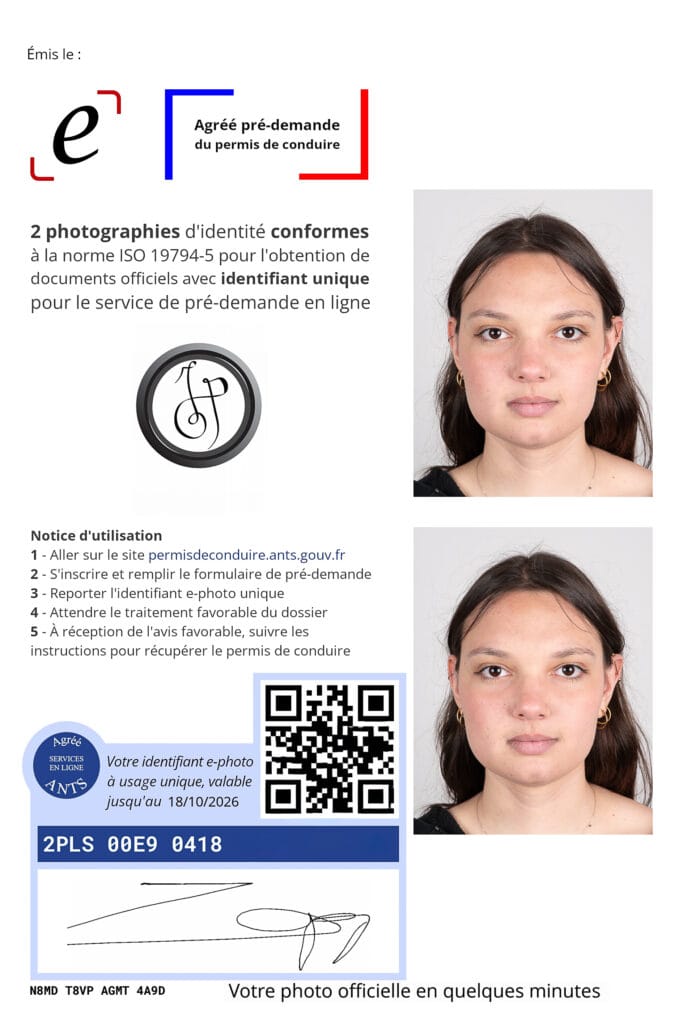 Photo d'identité à Toul, certifié ants et institutions francaises