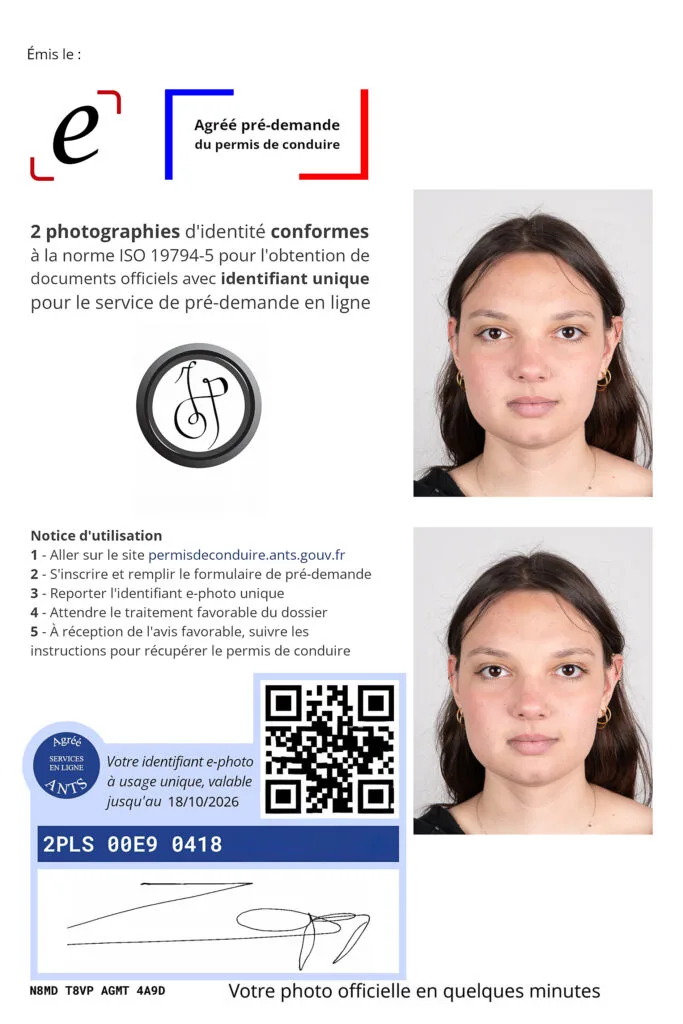 Photo d'identité à Toul, certifié ants et institutions francaises